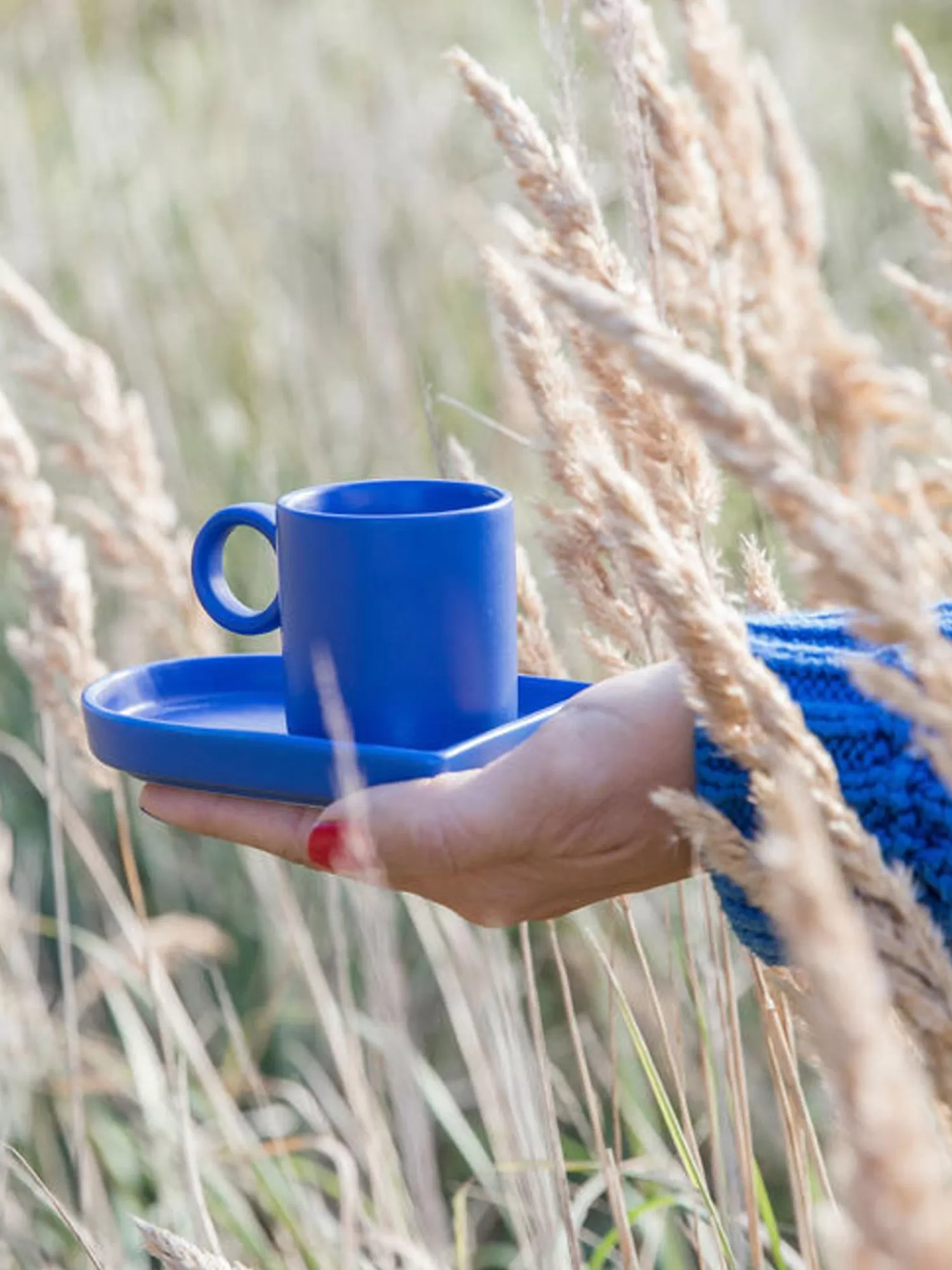 ByOn Kopjes & Mokken>Porseleinen Espressokopjes Met Schoteltjes Niki, 2 Stuks