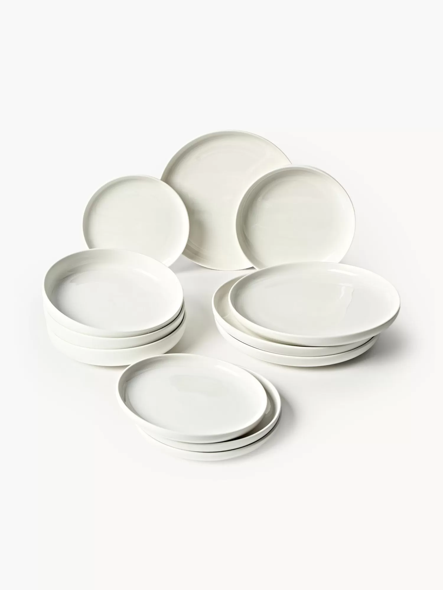 * Servies Collecties>Porseleinen Serviesset Nessa, 4 Personen (12-Delig)