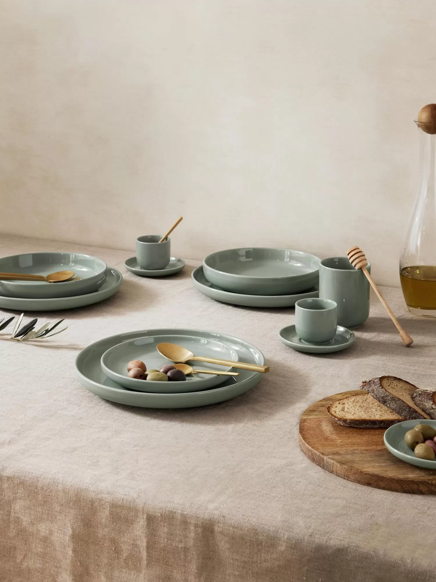 * Servies Collecties>Porseleinen Serviesset Nessa, 4 Personen (Set Van 12)