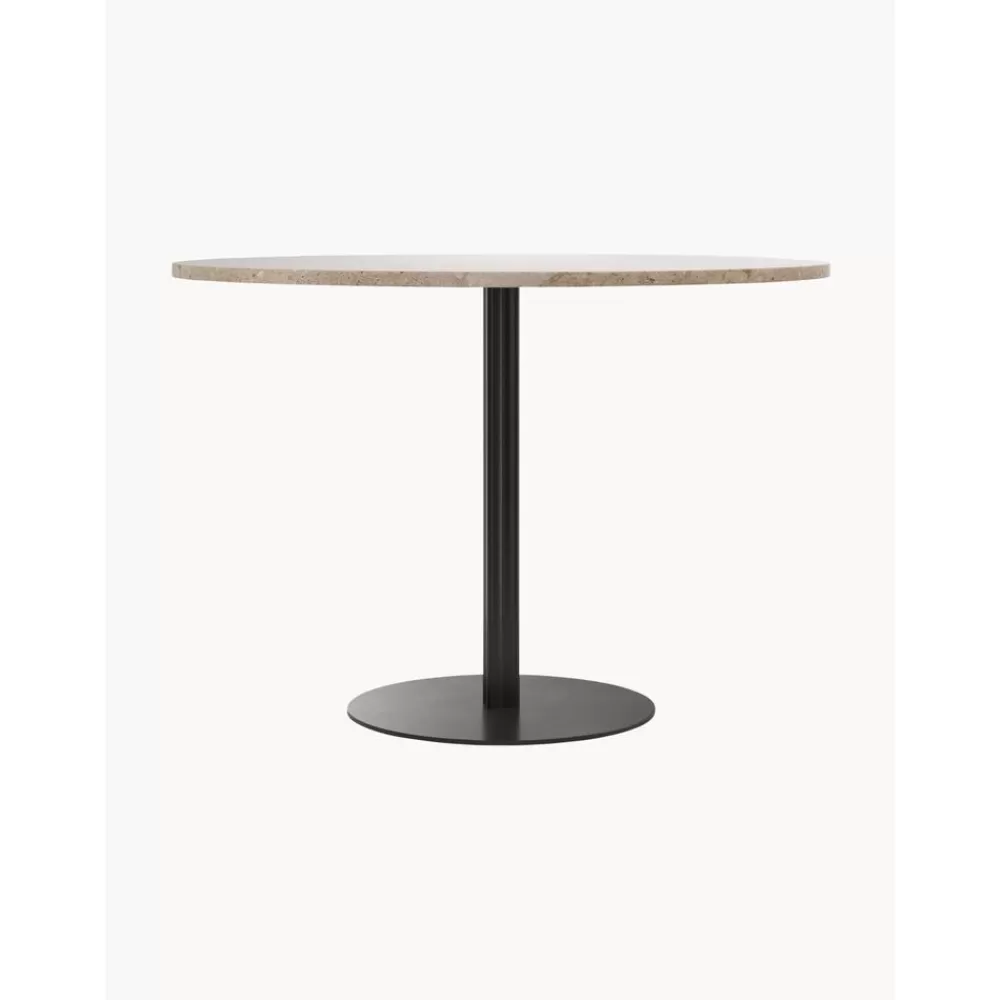 Audo Copenhagen Ronde Eettafel Harbour Van Zandsteen, O 105 Cm- Eettafels