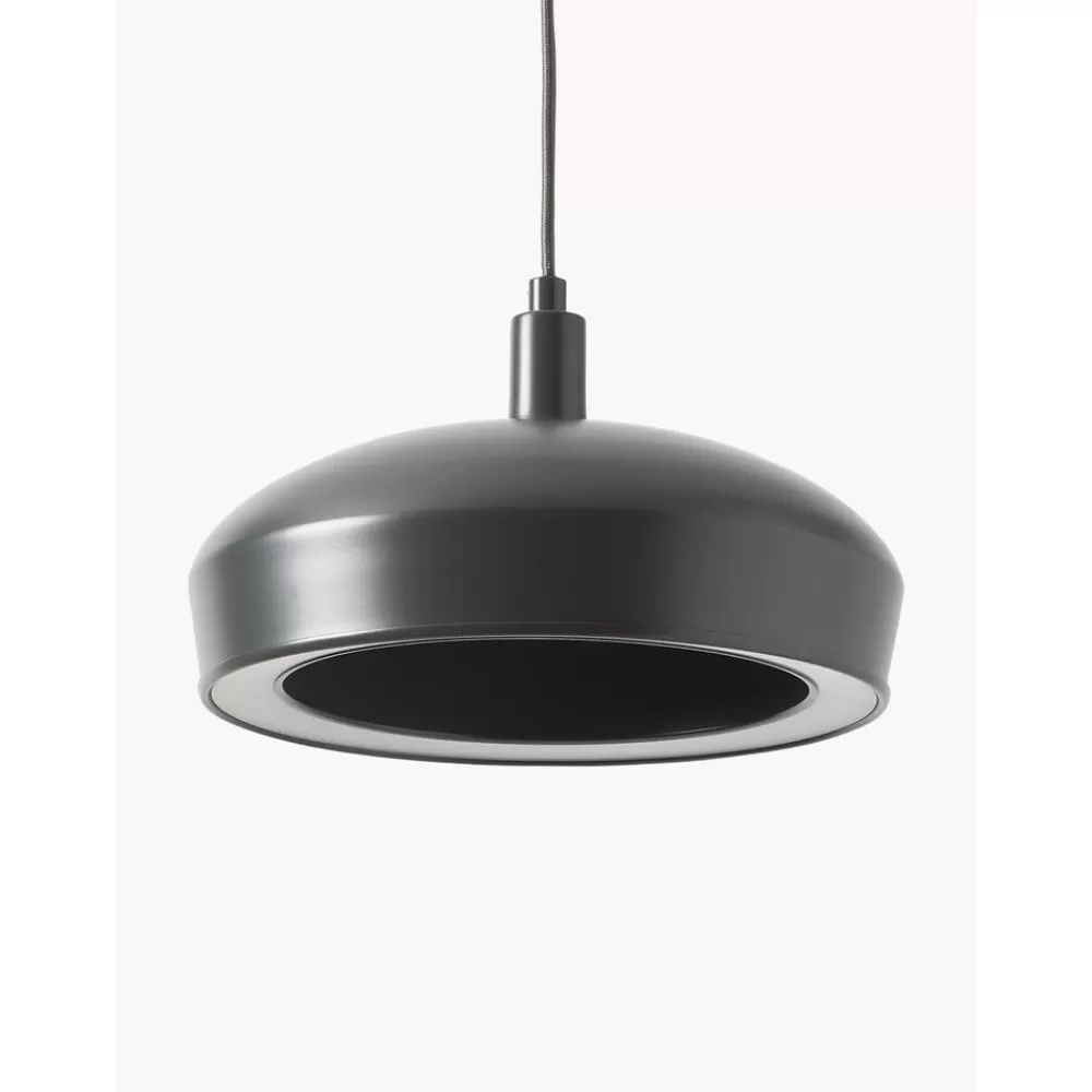 * Ronde Led Hanglamp Alva In Antraciet- Hanglampen