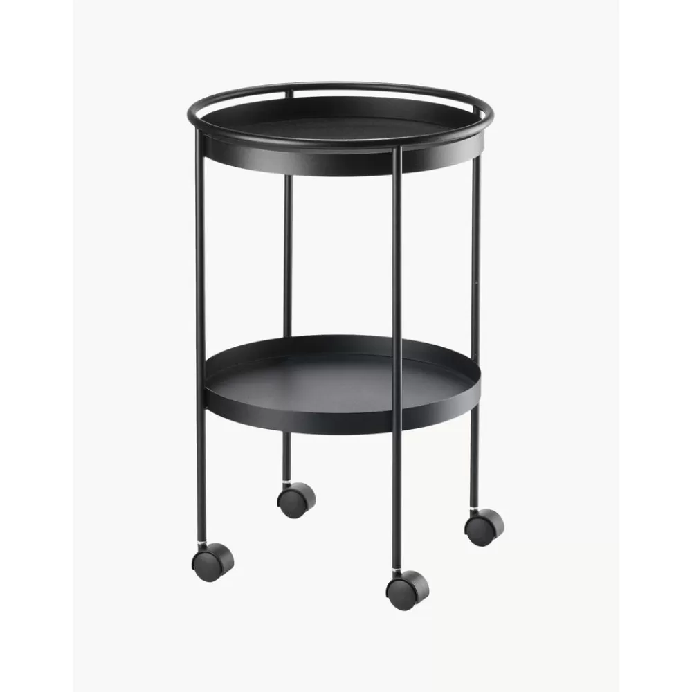 Zone Ronde Metalen Barcart Rocks- Bar Carts