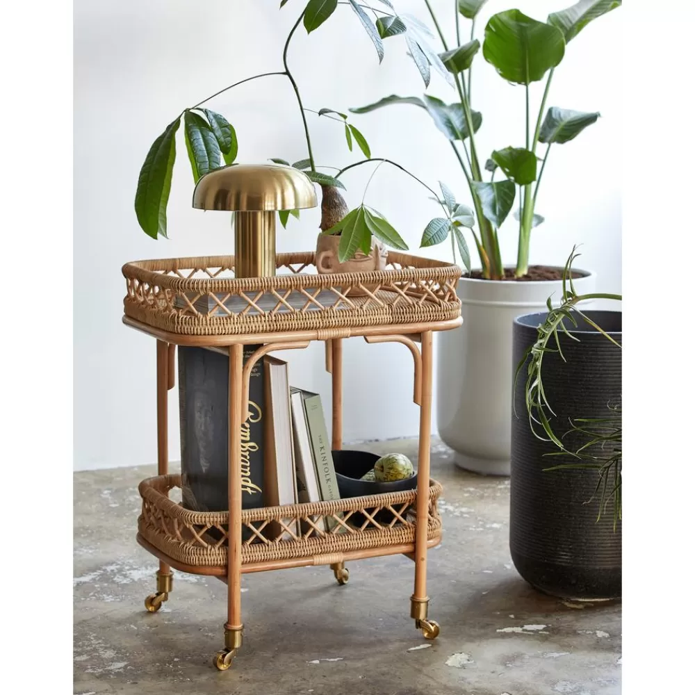 Nordal Rotan Trolley Liri- Bar Carts