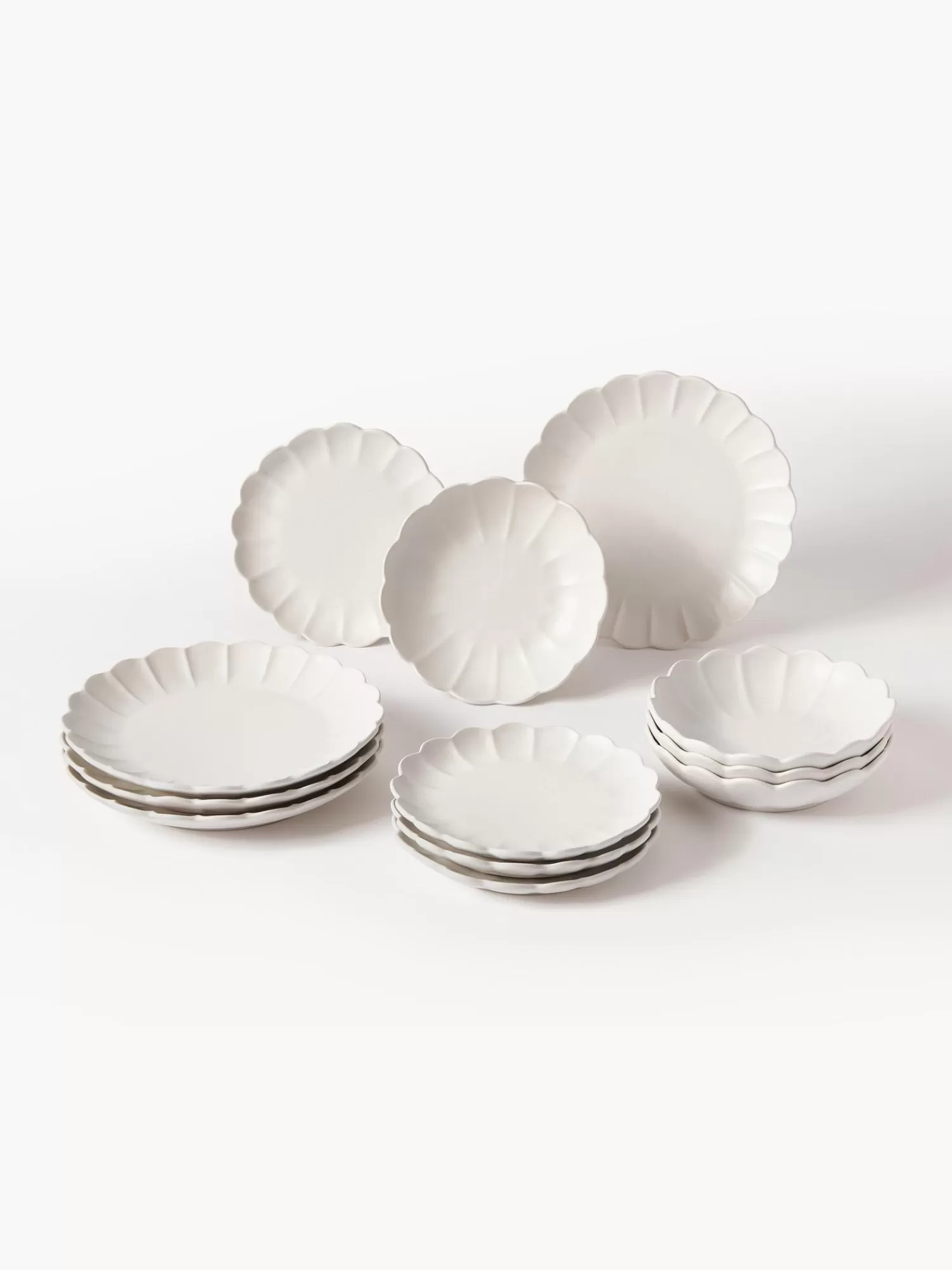 * Servies Collecties>Serviesset Sabina, 4 Personen (Set Van 12)