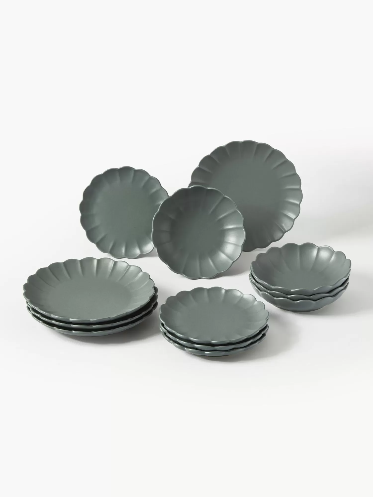 * Servies Collecties>Serviesset Sabina, 4 Personen (Set Van 12)