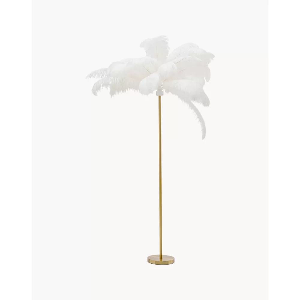 Kare Design Vloerlamp Feather Palm- Staande Lampen