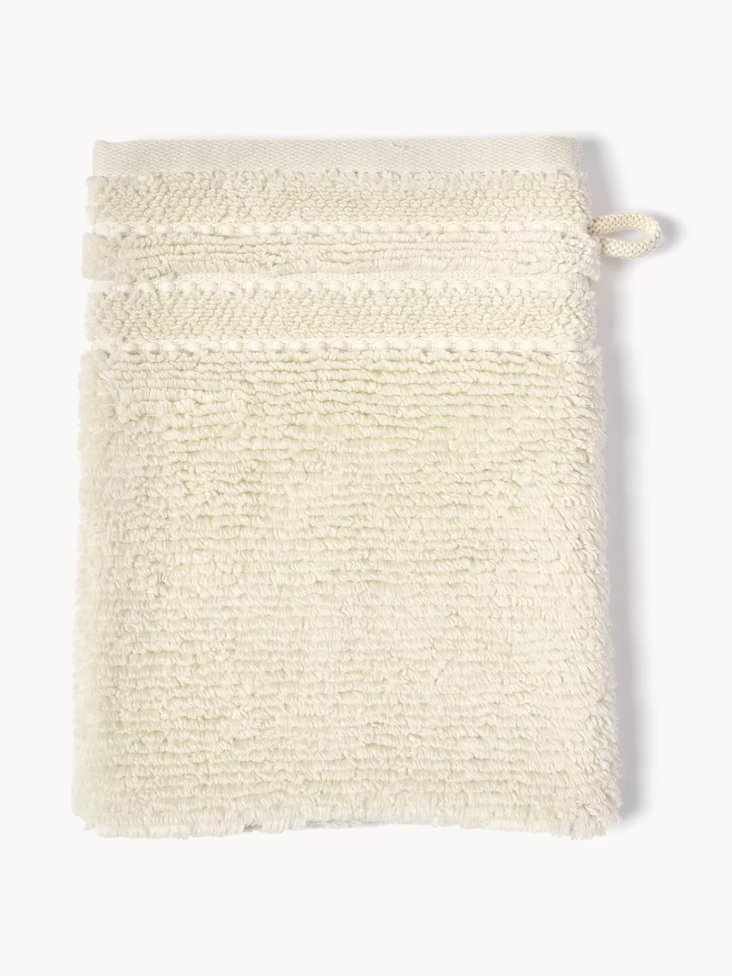 * Handdoeken>Washandjes Luxe Met Gestreepte Rand, 2 Stuks