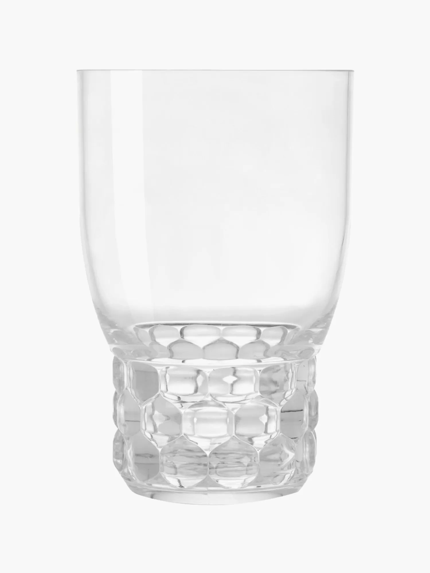 Kartell Waterglazen>Waterglazen Jellies Met Structuurpatroon, 4 Stuks