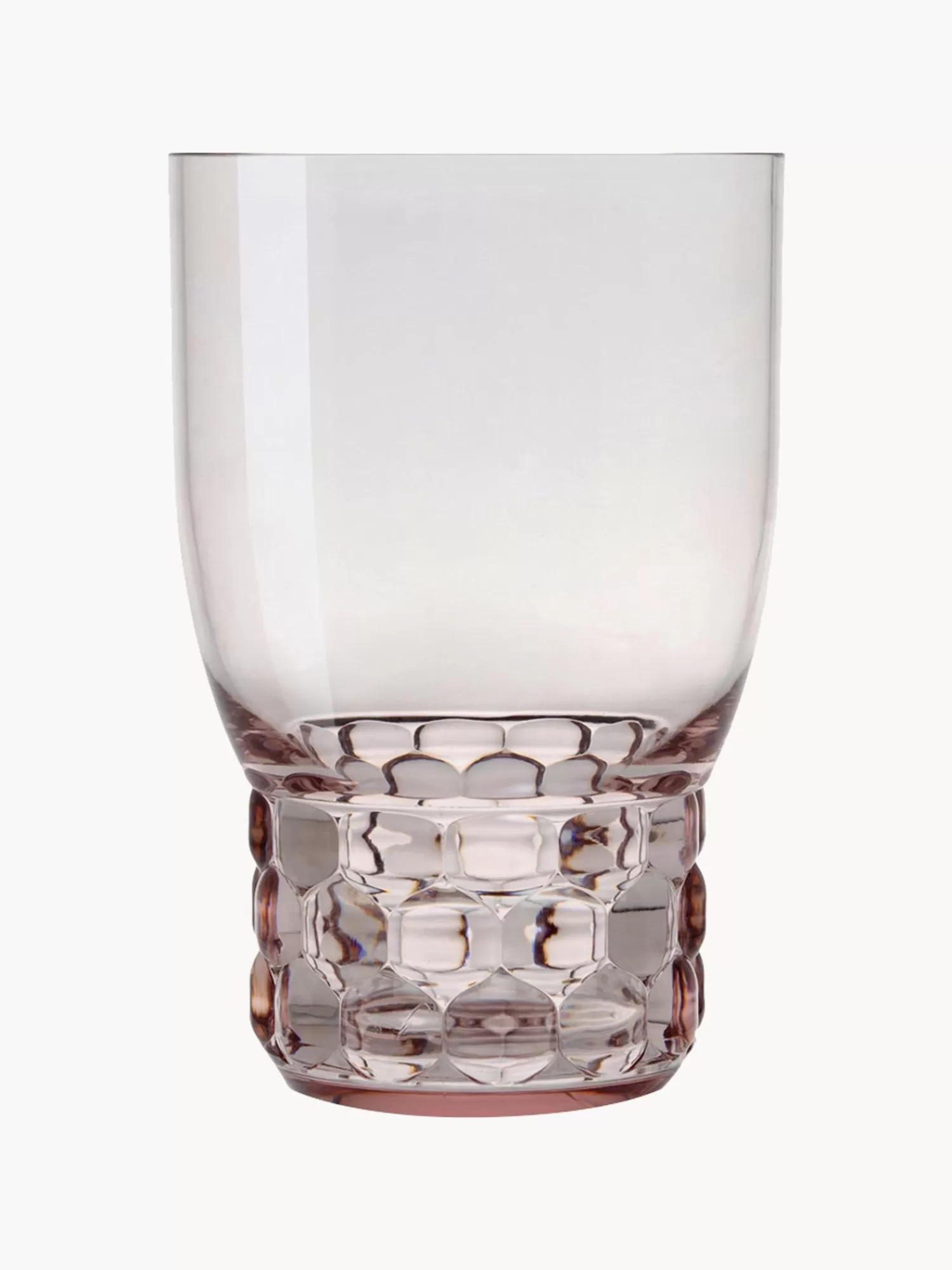 Kartell Waterglazen>Waterglazen Jellies Met Structuurpatroon, 4 Stuks