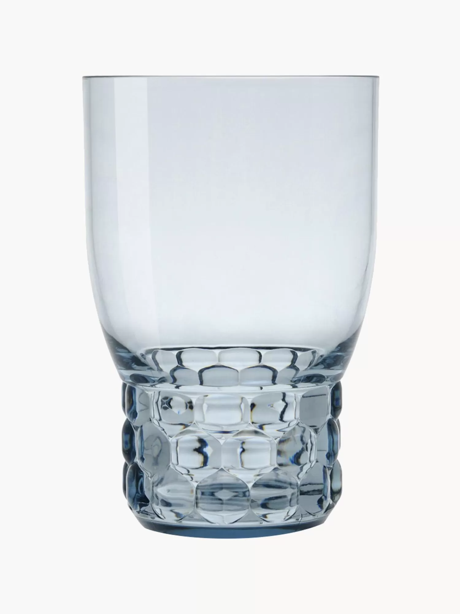 Kartell Waterglazen>Waterglazen Jellies Met Structuurpatroon, 4 Stuks